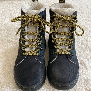 Dr. Martens Faux Fur lined - great condition